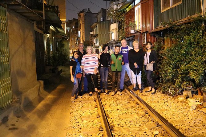 Hanoi Vespa After Dark Street food + Train Street+ Live Music - Stop 3: Hanoi Opera House and a night-photo pause