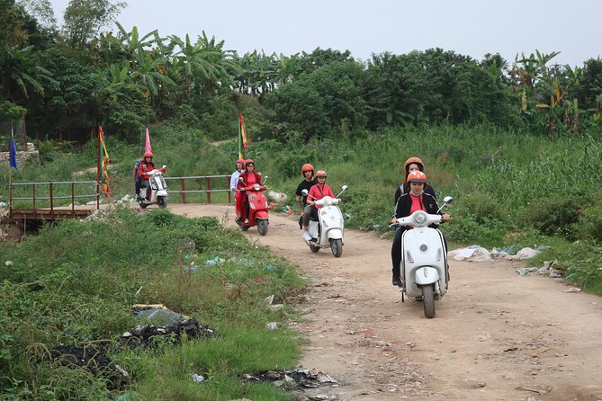 Hanoi Vespa Countryside Tour With Female Ao Dai Riders Half Day - Pickup and Where the Day Starts