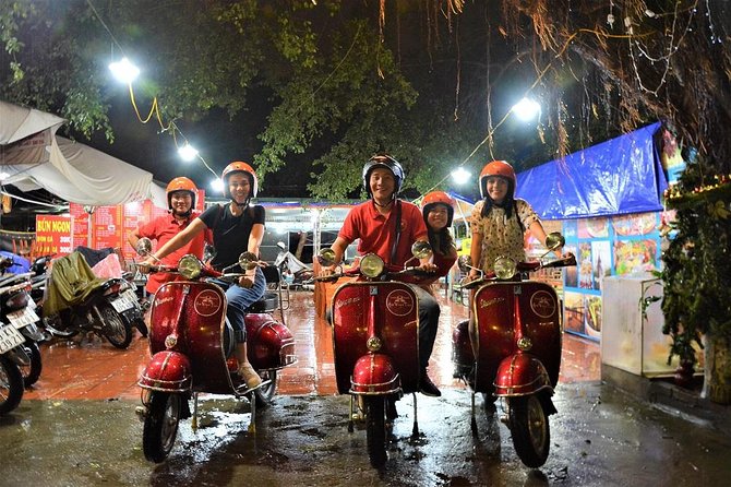 Hanoi Vespa Tours: Hanoi After Dark Vespa Food Tours - Hanoi Opera House stop: the steamed rolled banh cuon you’ll remember