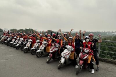 Hanoi Vespa Tours Led By Women: Hanoi Vespa Tour City Half Day - Long Bien Bridge and Banana Island farms: a quick reset from city noise