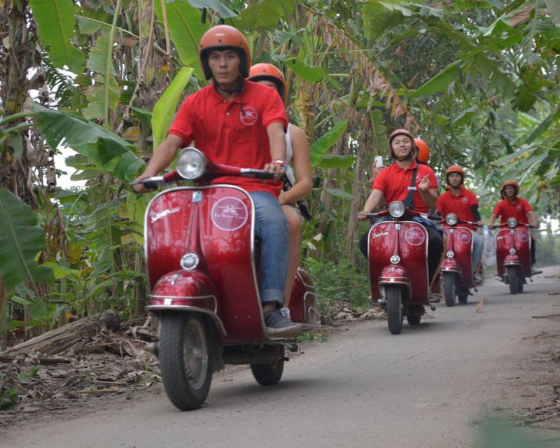 Hanoi Vintage Vespa City Tours - The Market Stop and Ngoc Ha Flower Village B-52 Lake