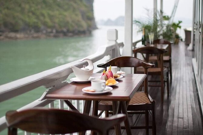 HERA CLASSIC Boutique Cruise Halong Bay 2 Days 1 Night Trip - Food on Board: Two Lunches, One Dinner, One Breakfast