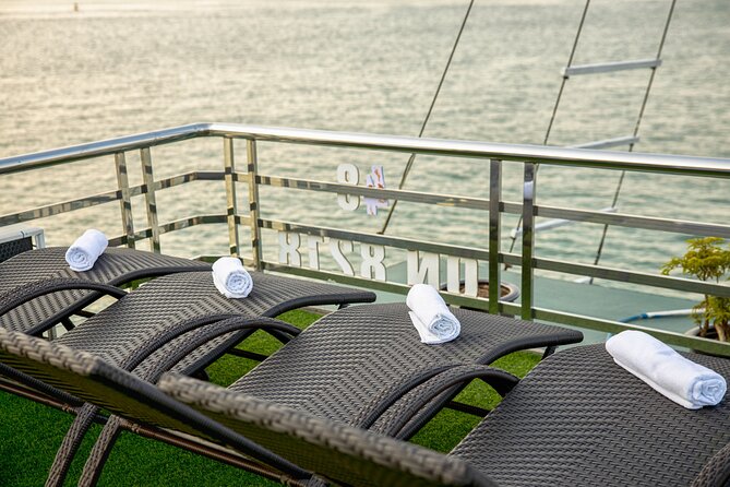 Hera Luxury Day Cruise Full Day Explore Lan Ha Bay - Your 7-hour sight mix: caves, kayaking, and Ti Top views