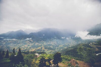 Highland Harmony Trek in Sapa - Y Linh Ho: narrow paths and a quiet Black H’mong village above the valley