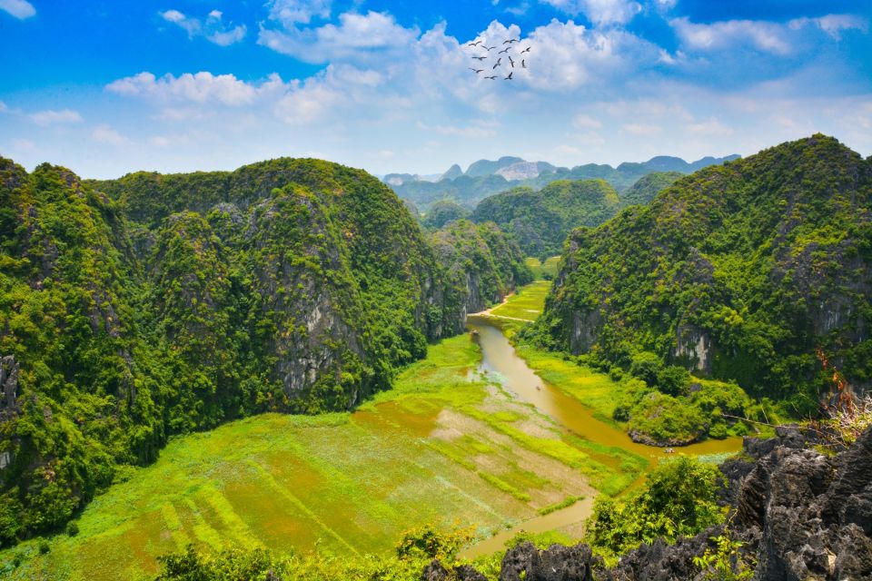 Hoa Lu-Mua Cave-Tam Coc-Bich Dong-Thung Nham National Park - Day one ends with a homestay night and evening free time