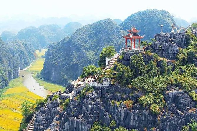 Hoa Lu - Trang An - Mua Cave- 1 Day Trip from Hanoi By Limousine and Small Group - Mua Cave: climb for the view over Tam Coc