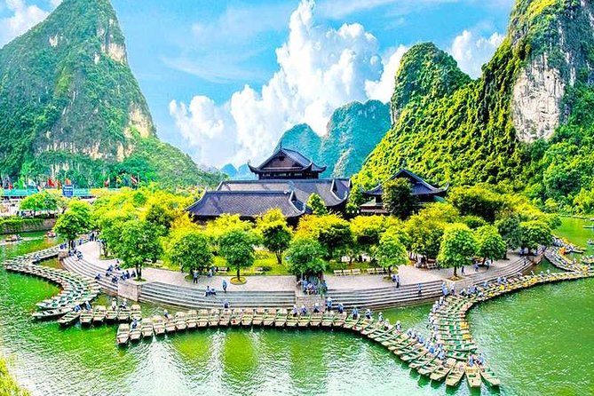 Hoa Lu - Trang An - Mua Cave- 1 Day Trip from Hanoi By Limousine and Small Group - Lunch at a buffet: plan for energy, not diet