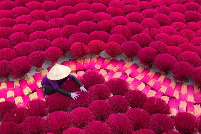 Incense Village Quang Phu Cau, Hat, Lacquer Hanoi Artisan Tour - Quick highlights