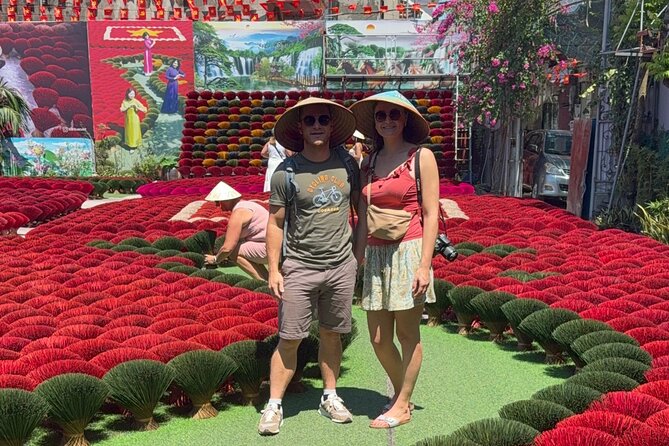 Incense Village, Tam Chuc Pagoda, Ninh Binh Trang An Cruise Tour - Quang Phú Cầu Incense Village: photos and real craft at ground level