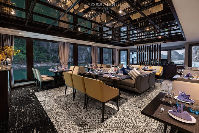 Jade Sails – Halong & Lan Ha Bay The Most Luxurious Day Tour - Lan Ha Bay on Local Boats: Dark & Bright Caves, Floating Village Passing, and Ao Ech Paddling
