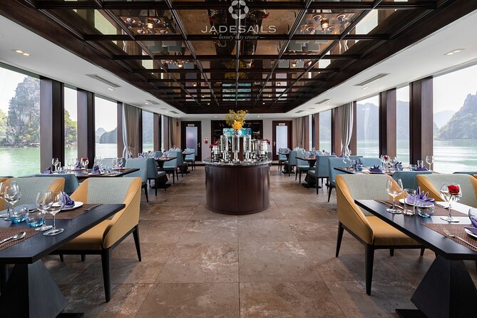 Jade Sails – Halong & Lan Ha Bay The Most Luxurious Day Tour - Food on Board: Buffet Lunch That Doesn’t Feel Like an Afterthought