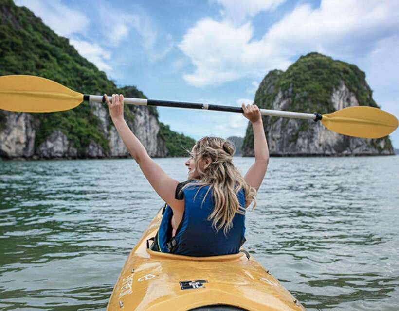 Jade Sails: The most luxurious day cruise explore Lan Ha Bay - Lunch on board at 11:30: smart timing, not an afterthought