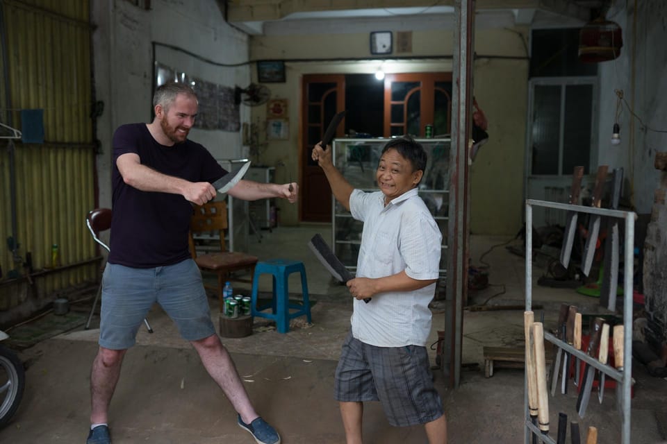 Knife Making in Blacksmith Village in Hanoi - The 2.5-hour flow: what you’ll do step by step