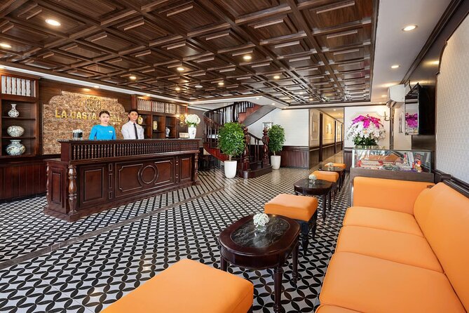 La Casta Cruise - 5 Star Luxury HALONG & LAN HA BAY - 2Day/1Night - Your cabin: sea view balcony, private bath, and real comfort