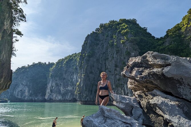 Lan Ha Bay Day Tour from Hanoi & Cat Ba Town - Serenity Boutique - Serenity Boutique on Lan Ha Bay: Clean Boat, Calm Vibes