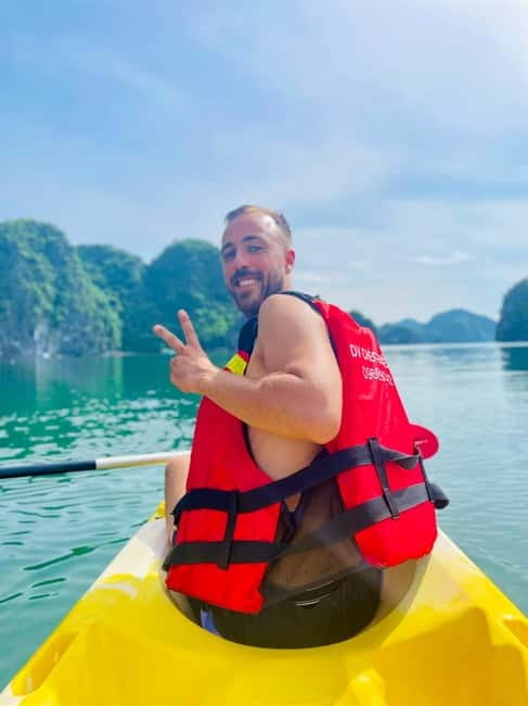 Lan Ha Bay: Full Day Boat Trip Kayak, Snorkel, Beach, Cave - Monkey Island and Dao Khi Island: Viewpoints and Monkey Beach Time