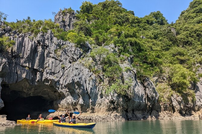 Lan Ha Bay Full-Day Cruise Tour from Hanoi - Serenity Boutique - Heading back with a different route, then a sunset party