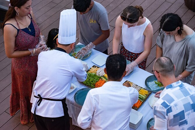 Lan Ha - Ha Long Bay 5Star cruise-Private balcony cabin 2day trip - The Sunset Sundeck Plan: Party Time and a Spring-Roll Cooking Class