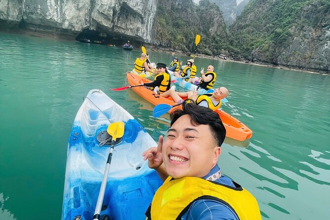 Lan Ha - Ha Long Bay 5Star cruise-Private balcony cabin 2day trip - Tuan Chau Check-In, Speedboat Transfer, and Your 5-Star Cabin
