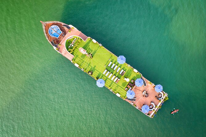 Le Journey Elegance Cruise 5 Star Lan Ha Bay - All Inclusive 2D1N - A 50-Guest, Three-Mast Ship With Indochina-Style Comfort