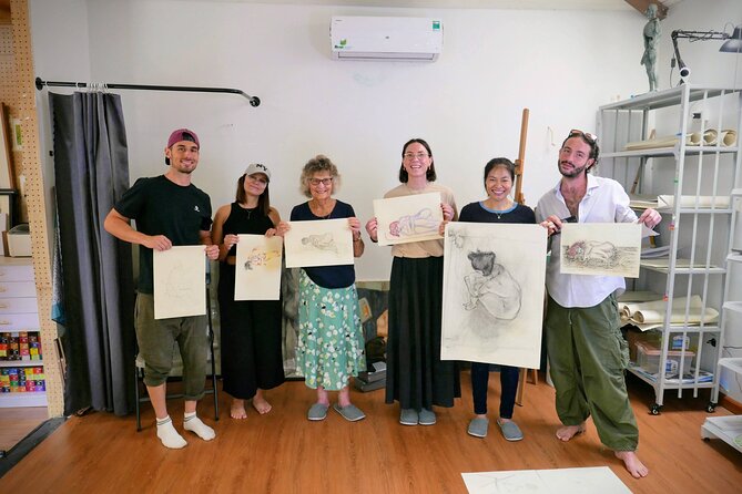Life Drawing Class - Art Workshop at Art Tutor Hanoi - Life Model Drawing in Tay Ho: What You’ll Actually Do