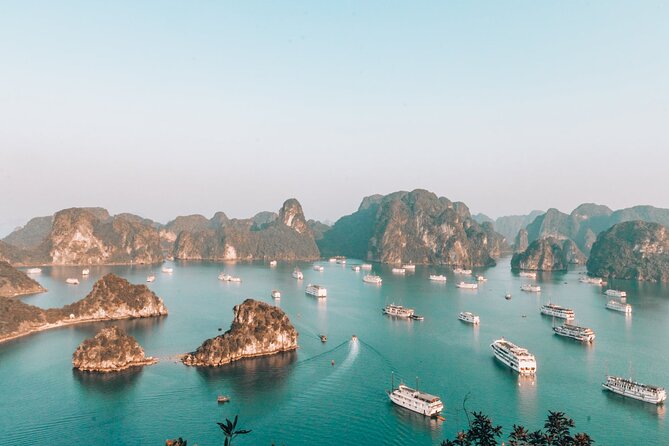 LIKE A BOSS-Luxury options-2d/1n All inclusive in Halong Bay - Day 1 on Halong Bay: Fighting-Cock and Finger Islets, Then Caves and Views