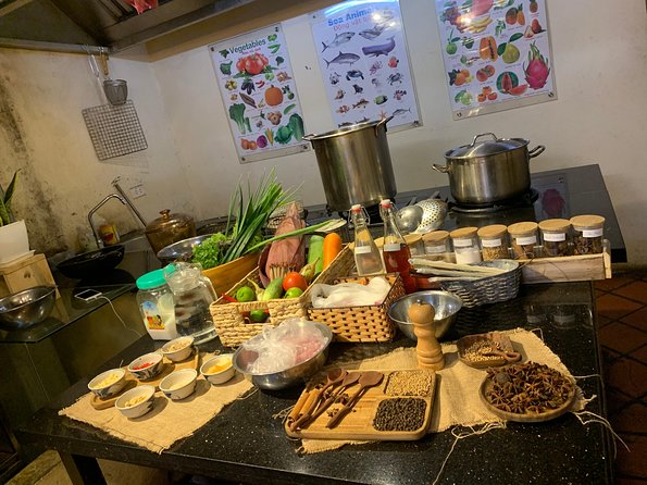 Local Market Tour and Private Cooking Class - What You’ll Cook: Bun Cha, Pho, Spring Rolls, and Banana Flower Salad