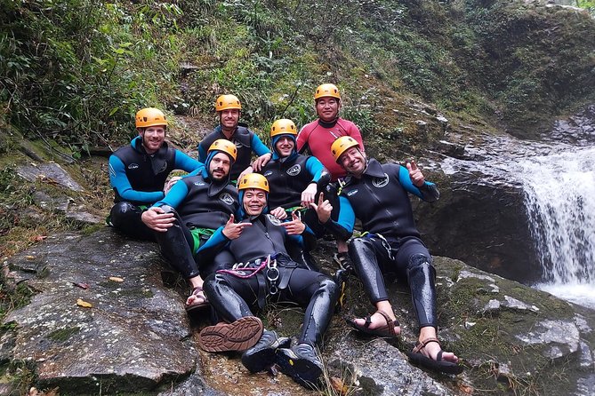 Love Waterfall Canyoning - The main challenge at Love Waterfall: rope work, jumps, and control