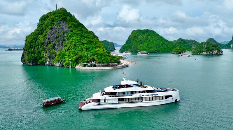 Luxury Ha Long Symphony Day Cruise With Lunch, Cave & Island - Halong Bay in One Day: How This 7-Hour Cruise Works