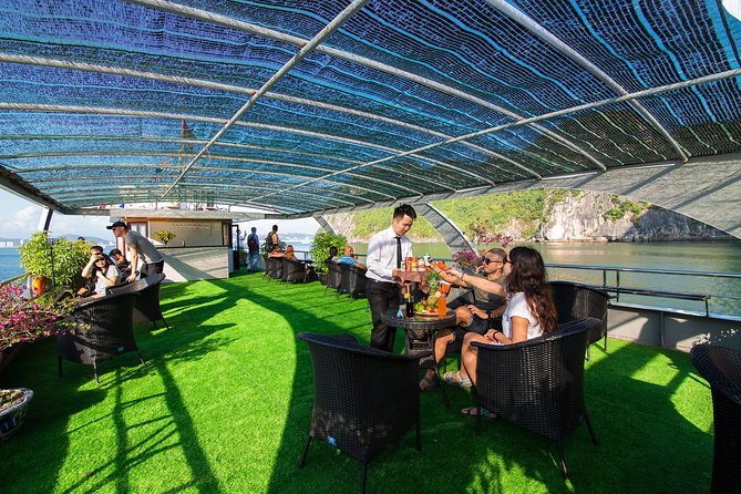 Luxury Halong Bay 1 Day on Cruises From Hanoi with Bus & Lunch - Sung Sot Cave and Titov Island: where the day feels worth the long hours