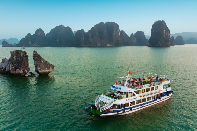LUXURY Halong Bay Cruise 5 Stars Full Day Tour with Buffet Lunch - Buffet Lunch at Sea: 20+ Dishes, and What to Expect