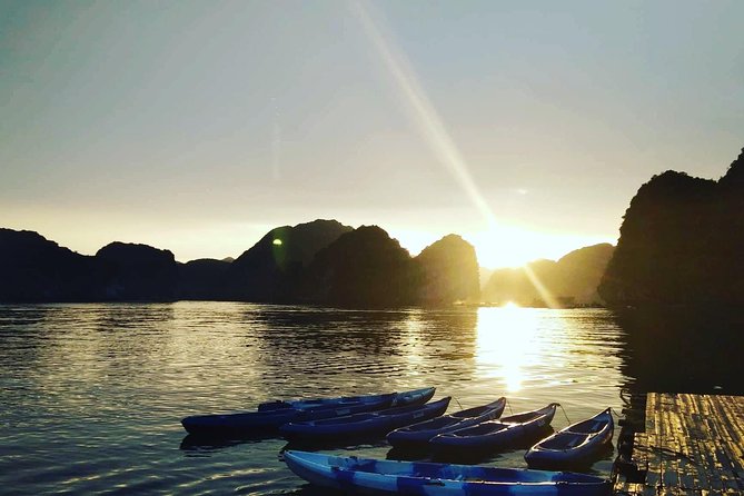 Magical Sunset and Evening with glowing plankton by Cat Ba Local - What makes Cat Ba’s glowing plankton look so magical at night