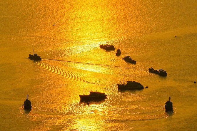 Magical Sunset and Evening with glowing plankton by Cat Ba Local - Night kayaking with a head lamp: how to get the best glow