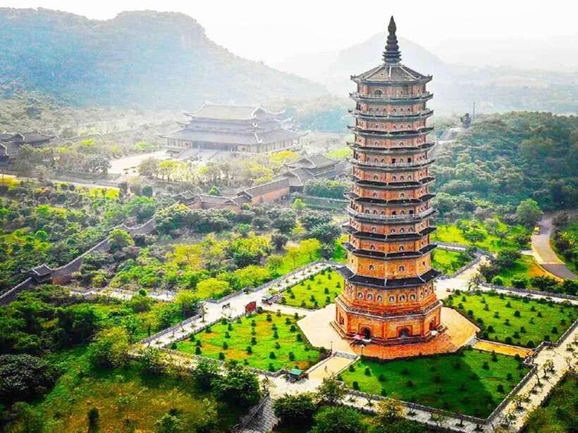 Ninh Binh 1-day tour Bai Dinh Trang An Mua Cave Small Group - Bai Dinh Pagoda: electric car access and the scale you can actually feel