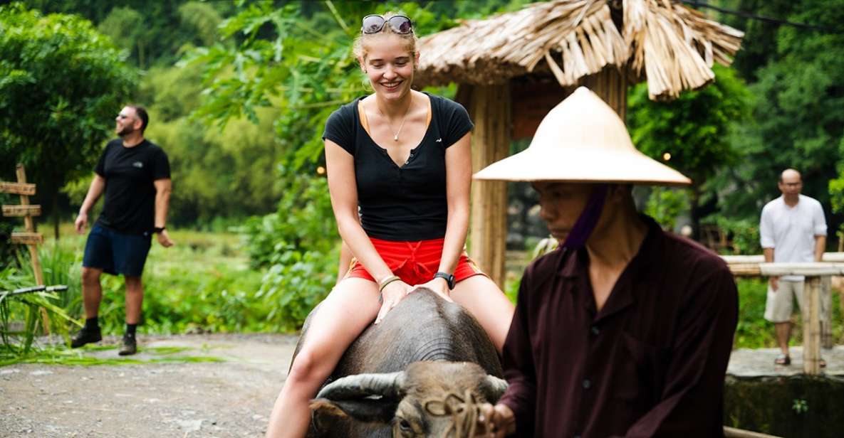 Ninh Binh: Buffalo riding, rice planting group tour - Buffalo Cave to the Fields: what makes this Ninh Binh day click