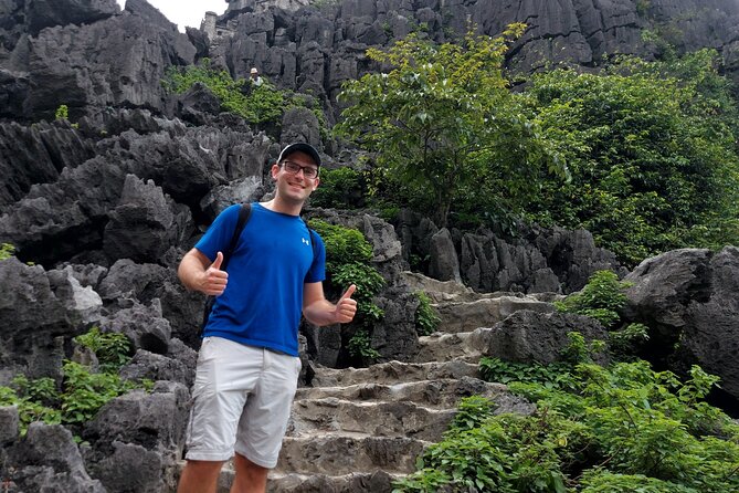 Ninh Binh Full Day Tour Group 8 (Trang An- Bich Dong- Mua cave) - Mua Caves and the Ngoa Long Mountain climb for Tam Coc panoramas