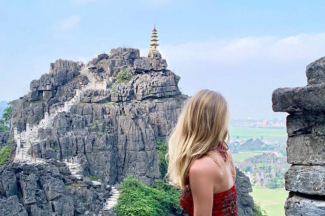 Ninh Binh Hoa Lu Tam Coc Mua Cave Boat & Bike Day trip from Hanoi: best selling - Hoa Lu temples: the ancient capital stop (and where time goes)