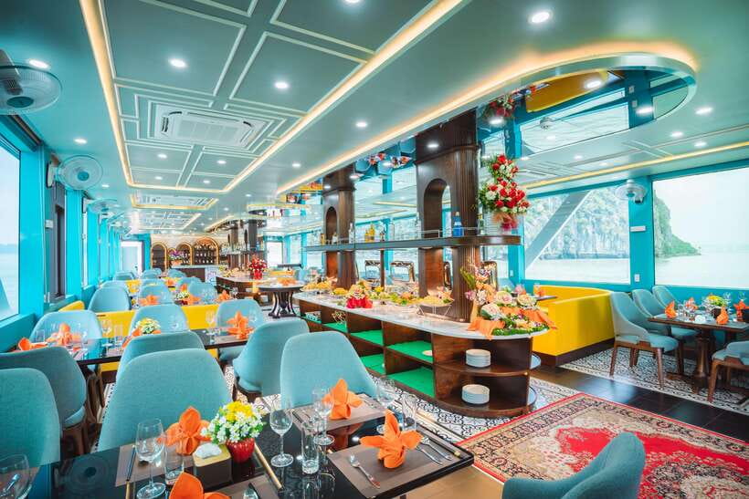 Ninh Binh: Luxury Day Cruise to Stunning Ha Long Bay + Lunch - Sung Sot (Surprising) Cave: Stalagmites, Stalagtiles, and Sea-Life Shapes
