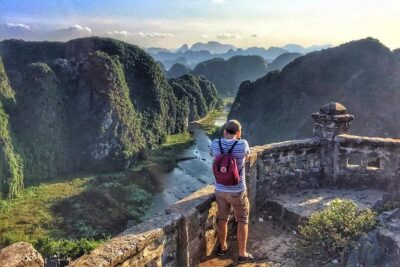 NINH BINH MEMORABLE DAY: Hoa Lu, Mua Cave, boat trip Tam Coc, Trang An optional - Stop 1: Hoa Lu temples (Dinh & Le Dynasties) and why it matters