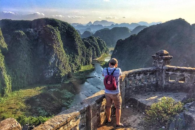 NINH BINH MEMORABLE DAY: Hoa Lu, Mua Cave, boat trip Tam Coc, Trang An optional - Stop 1: Hoa Lu temples (Dinh & Le Dynasties) and why it matters