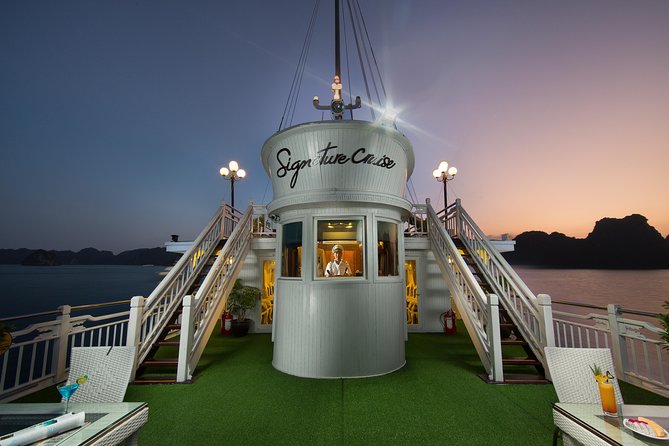 (Official) Signature Halong Cruise - 03 days 02 nights program - Day 2 Morning: Tai Chi at 06:30 and Breakfast Timing That Works