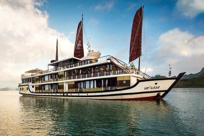 Orchid Cruise Halong Bay 2Days 1Night on 5 Star Cruise - Day 1 route: from Hanoi to Lan Ha Bay water play