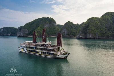 Orchid Cruise Halong Bay 2Days 1Night on 5 Star Cruise - Hanoi pickup and the smooth start you want