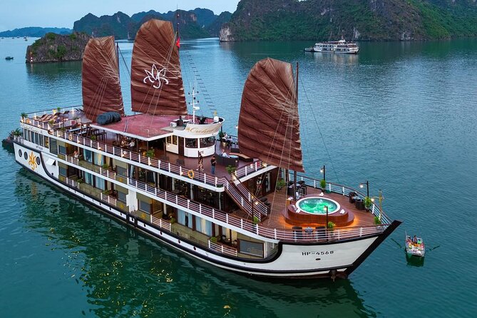 Orchid Cruises 2 Days/1Night 5 Star All included - From Hanoi Old Quarter to Halong Bay: how the timing works