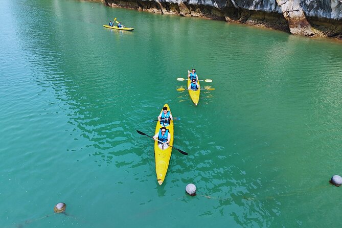 Private 1 Day Tour in Ha Long Bay with Private Cruise or Group - Lunch on the boat: hot food, sea air, and what you should know