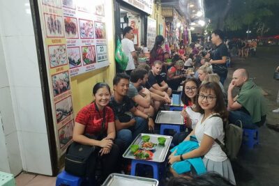 Private food tour with Real Foodie - Hoan Kiem Lake and the Ngoc Son Temple stop that sets the tone