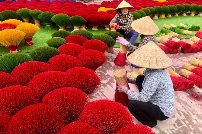 Private Half Day Tour to Quang Phu Cau Incense village from Hanoi - Lang Huong Quang Phu Cầu: the toothpick makers and the “how it’s made” story
