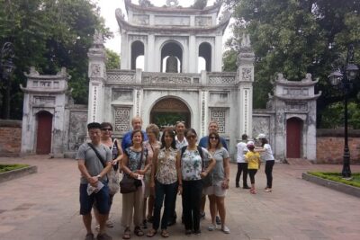 Private Hanoi city tour - Stop 1: Tran Quoc Pagoda on West Lake (plus Truc Bach views)