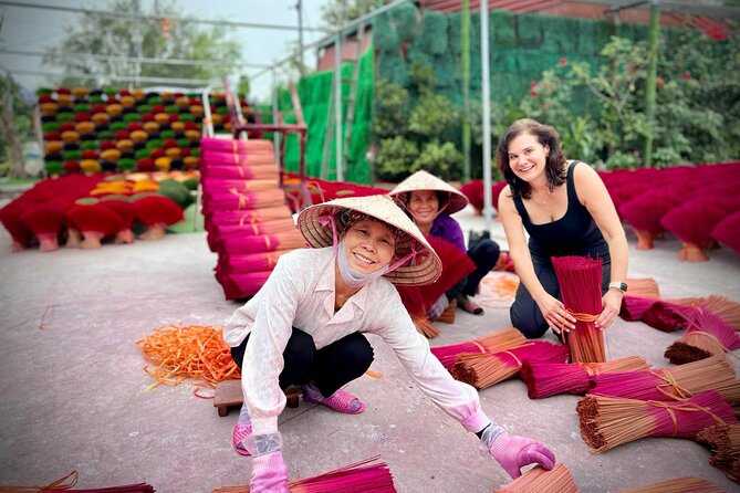 Quang Phu Cau Incense Village And Perfume Pagoda Full-Day Tour - Guides make the day smoother: Jimmy, Long, Lindsey, and Lucas