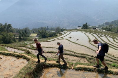 Sa Pa Trekking 2 Days 3 Nights Homestay by Night Train - Lao Cai arrival and Sapa drop-off: shower, luggage, then trek mode